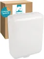 Produktbild: Calmwaters Spülkasten, Komplettset Anschluss links/rechts, Anschluss hinten separat zu kaufen, Aufputzspülkasten, Weiß, Zwei-Mengen-Technik, Sparspülung, 29HB2732