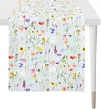 Produktbild: APELT Tischläufer 6815 SPRINGTIME, Frühjahrsdeko, Frühling (1-tlg), Digitaldruck, mit Frühjahrsblüten, wie auf einer Streublumenwiese