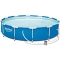 Produktbild: 56681 Steel Pro Pool-Set 366x76cm Swimmingpool Schwimmbecken Gartenpool - Bestway