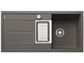 Produktbild: BLANCO METRA 6 S | Granitspüle aus SILGRANIT vulkangrau | Einbauart: Einbau von Oben | reversibel | für 60 cm breite Unterschränke | Großes Becken | Reinigungsfreundliche Öberfläche