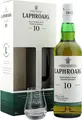 Produktbild: Laphroaig 10 Jahre Geschenkset mit einem Glas 40.0% 0,7l