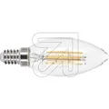 Produktbild: Sigor LED-Filament-Kerzenlampe E14 klar dimmbar 470lm