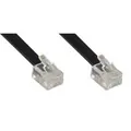 Produktbild: InLine - Modular Kabel - RJ-12 (M) - RJ 12 (M) - 1 m (18848)