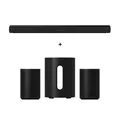 Produktbild: Sonos Heimkino Set - mit Arc, 2x Era 100 und Sub Mini - Schwarz