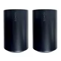 Produktbild: SONOS Stereo Lautsprecher Set: 2x ERA 100 Bluetooth WLAN AirPlay schwarz B-WARE