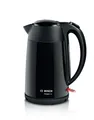 Produktbild: Bosch Wasserkocher Edelstahl 1,7L 2400W schwarz kabellos Kalkfilter