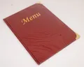 Produktbild: Securit Speisekarten-Mappe BASIC DIN A4 weinrot Neu mit Rechnung inkl MwSt