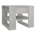 Produktbild: vidaXL Couchtisch Couchtisch Betongrau 55,5x55x45 cm Holzwerkstoff (1-St)
