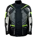 Produktbild: roleff Motorradjacke Turin mit Sicherheitsstreifen gelb S