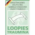 Produktbild: Traumina Exclusive Faser Bio Winterdecke mit Loop Band Wärmeklasse 4 Größe 135x200 cm