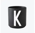 Produktbild: Design Letters Becher Porzellanbecher Schwarz K, Porzellan