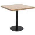 Produktbild: vidaXL Bistrotisch Hellbraun 80x80 cm MDF