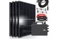 Produktbild: SUNNIVA Balkonkraftwerk 1800W/800W komplett Steckdose, (TSUN 800W Wechselrichter - PV Solaranlage Komplettset - 4x 450W (1800W) Solarmodule - inkl. 5m Kabel - Bluetooth, WIFI)