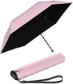 Produktbild: Knirps® Taschenregenschirm US.050 Ultra Light Slim Manual - UV coated, mit UV- und Hitzeschutz, schwarz-rosa