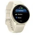 Produktbild: GARMIN Vivoactive 6 Smartwatch bone, lunargold