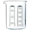 Produktbild: PYREX Messbecher Pyrex Kitchen Lab Messbecher 0.5L – Glas Messkanne hitzebeständig, Glas, (1-St) 0.5 l
