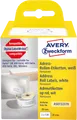 Produktbild: AVZ AS0722370 - Rollenetiketten AS0722370 28x89 mm, weiß