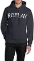 Produktbild: Replay Herren M3104 Kapuzenpullover, 067 Night Blue, XL EU