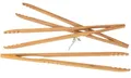 Produktbild: Grillzange XXL aus Eichenholz 60cm | Handgefertigte Holz Wurstzange & Küchenzange | Hitzebeständig, antibakteriell, geölt | Geschenk für BBQ Fans & Vatertag