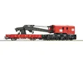Produktbild: ROCO 56240 Kranwagen mit Schutzwagen DB AG H0