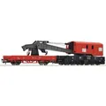 Produktbild: Roco 56240 Kranwagen mit Schutzwagen der DB AG, Ep. V H0 + Neu