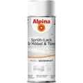 Produktbild: ALPINA Sprühlack, 400 ml, für ca. 1,5 m², weiß, seidenmatt - weiss