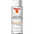 Produktbild: Alpina Sprühlack Sprühlack für Möbel & Türen weiß 400 ml seidenmatt weiß