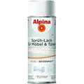 Produktbild: Sprühlack Für Möbel & Türen 400 Ml Weiß Seidenmatt Sprühlacke - Alpina
