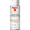 Produktbild: Alpina Sprühlack Sprühlack für Möbel & Türen weiß 400 ml seidenmatt