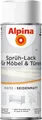 Produktbild: 400 ml, Alpina Sprühlack für Möbel und Türen, für ca. 1,5 m², weiß, seidenmatt