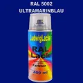 Produktbild: RAL 5002 Ultramarinblau Seidenmatt 400 ml 1K Spray