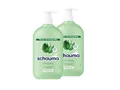 Produktbild: Schauma Schwarzkopf Shampoo 7 Kräuter (2x 750 ml), Haarshampoo verleiht der Haarstruktur eine leichte Frische, Frische-Shampoo für normales bis schnell fettendes Haar