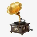 Produktbild: Pantasy Retro Gramophone 85009 – Klemmbaustein-Set Modell Grammophon - 646 Teile