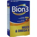 Produktbild: BION3 Multi+Omega-3 Kombipackung 30 Tabl.+30 Kaps. 60 St. PZN 19430306
