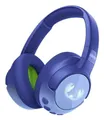 Produktbild: Clam Junior Ohraufliegender Bluetooth Kopfhörer kabellos 60 h Laufzeit (Blau)