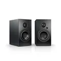 Produktbild: Nubert nuBoxx A-125 pro | Schwarzes PC-Lautsprecherpaar | 2 Stück Kompaktlautsprecher für Homeoffice | PC-Lautsprecher mit Bluetooth aptX HD| PC-Lautsprecher mit USB-C | Aktivboxen mit 2 Wege Technik