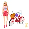 Produktbild: Barbie Poppen- en fietsspelset