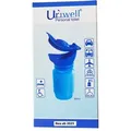 Produktbild: MEDUP Campingtoilette Uriwell Notfalltoilette Urinal Reisetoilette Miniurinal Taschenklo PET, (Paarset 2Stück unisex oder 1 Stück, 1-St., Farbe blau Kunststoff für Sie und Ihn unisex Reiseset), ausziehbar 800ml Füllvermögen wiederverwendbar faltbar waschbar