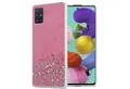 Produktbild: Cadorabo Handyhülle für Samsung Galaxy A51 4G / M40s Hülle Samsung Galaxy A51 4G / M40s, Flexible TPU Silikon Handy Schutzhülle - Hülle - mit Glitzer