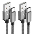 Produktbild: USB C Kabel 3M [2 Stück] Ladekabel Usb C 3.1A Typ C Schnellladekabel Nylon USB A