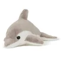 Produktbild: Unbekannt Stofftier Delfin grau, 15 cm, Pettie, Kuscheltier, Plüschtier, Delfine Delphin Delphine