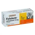 Produktbild: Folsäure Ratiopharm 5 mg Tabletten