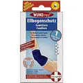Produktbild: Wundmed Ellbogenschutz Ellenbogenschützer Ellenbogenbandage Bandage Gr. S waschbar mehrmals verwendbar, blau
