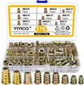Produktbild: Gewindeeinsatz Holz Einschraubmutter Rampamuffe Zinklegierung 170Pcs Sortiment