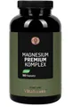 Produktbild: Vitabaum® Magnesium Premium Komplex - 410 mg elementares Magnesium pro Tag - 5 hochwertigen Formen - Hochdosiert - 180 Kapseln - Vegan, Glutenfrei - 3 Monate Vorrat