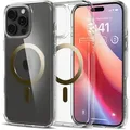 Produktbild: iPhone Hülle MagSafe - Kunststoff - Spigen Hard Case/Backcover - Handyhülle Gold - Shockproof/Stoßfest