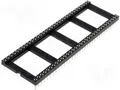 Produktbild: IC Sockel DIP Fassung mit Rundpins Rundbuchse 64 polig