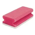 Produktbild: Sito Spülschwamm Vlies, nicht kratzend, 15,3 x 5,9 x 4,2 cm 551690/40499 , 1 Packung = 10 Schwämme, rot/weiß