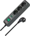 Produktbild: Brennenstuhl Eco-Line Steckdosenleiste 3-Fach mit Überspannungsschutz