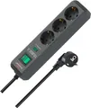 Produktbild: Brennenstuhl Eco-Line 3-Fach Steckdosenleiste mit Überspannungsschutz 1,5m Kabel